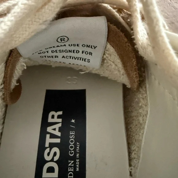 Golden Goose Leopard with black star sneakers - Picture 4 of 4